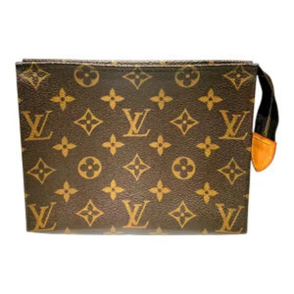 Louis Vuitton Monogram Pochette Toilette Clutch Bag